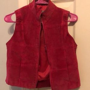 Hot pink vest